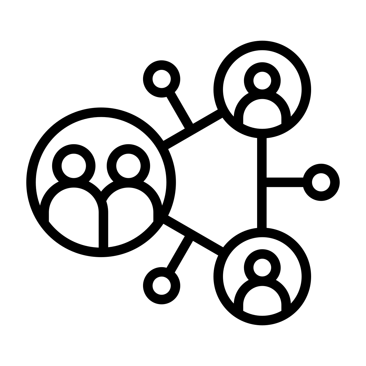 Netværk – symbol for koordinator
