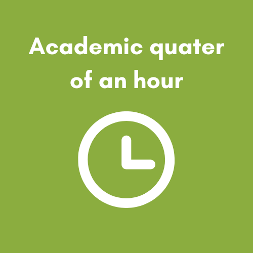 Academic quarter of an hour